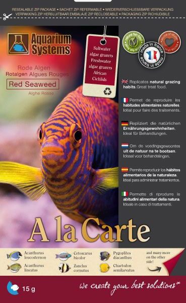 جلبک دریایی قرمز آکواریوم سیستم